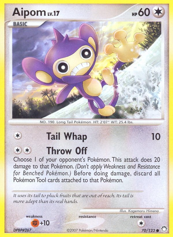 Aipom (70/123) [Diamond & Pearl: Mysterious Treasures] | GnG Games