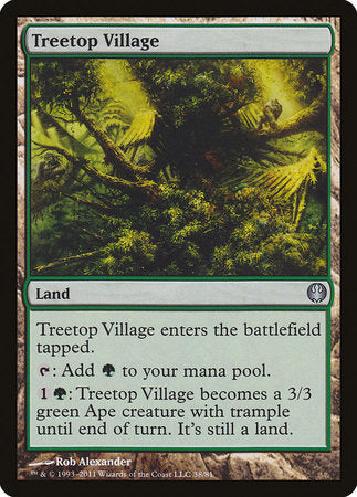 Treetop Village [Duel Decks: Knights vs. Dragons] | GnG Games