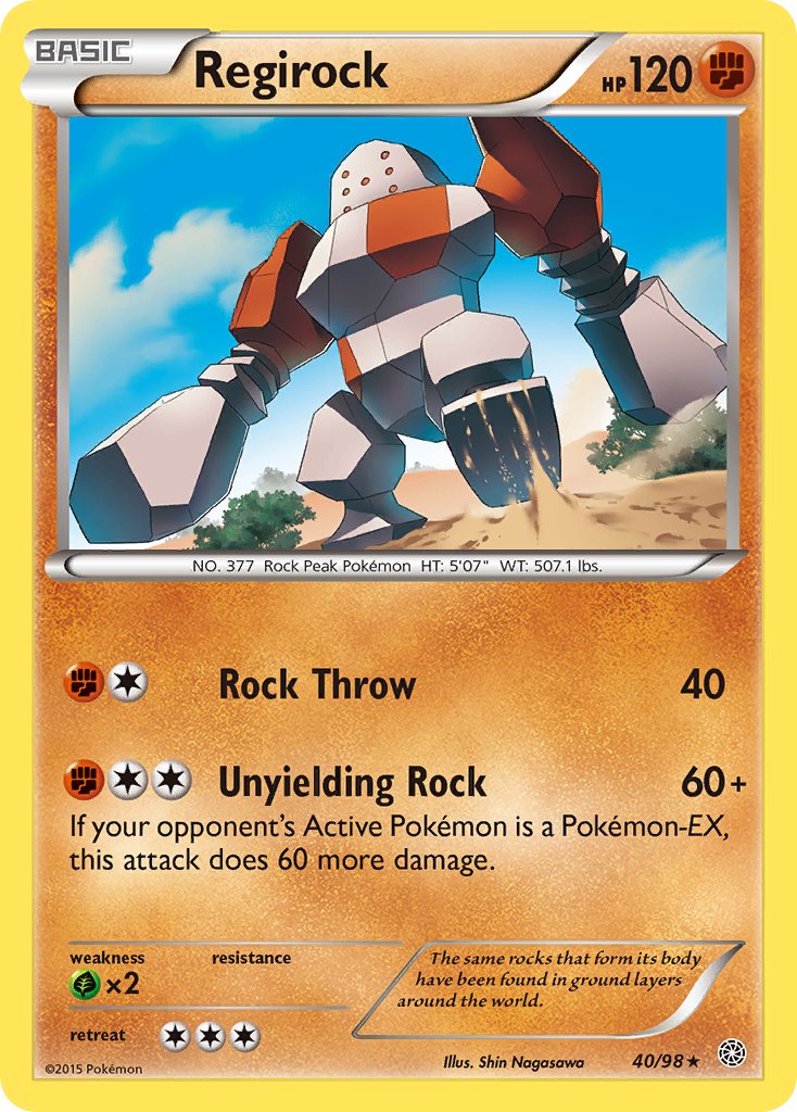 Regirock (40/98) (Theme Deck Exclusive) [XY: Ancient Origins] | GnG Games