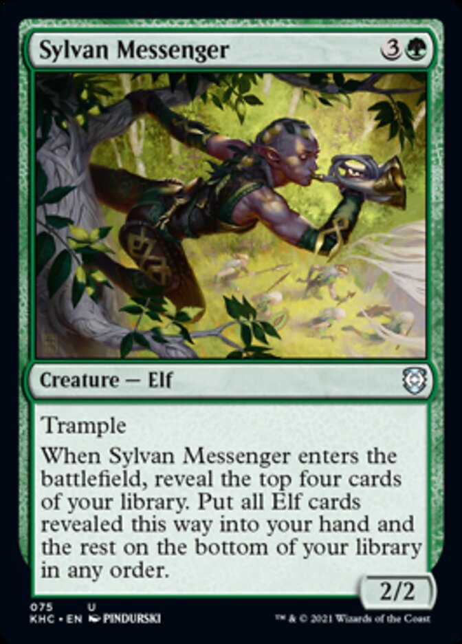 Sylvan Messenger [Kaldheim Commander] | GnG Games