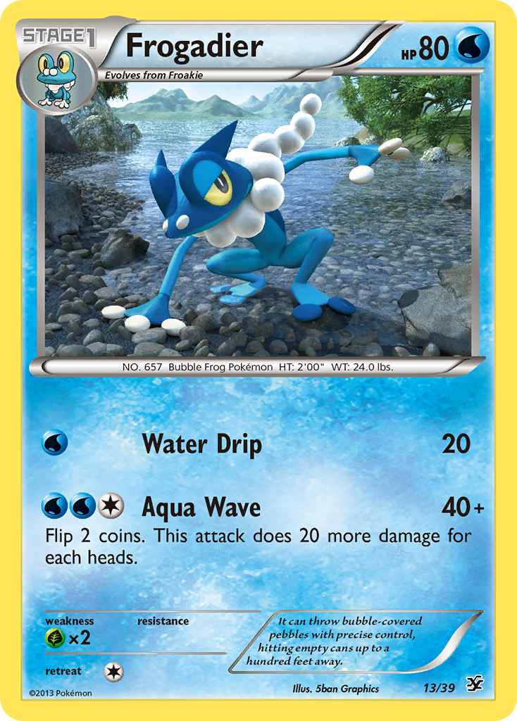 Frogadier (13/39) [XY: Kalos Starter Set] | GnG Games