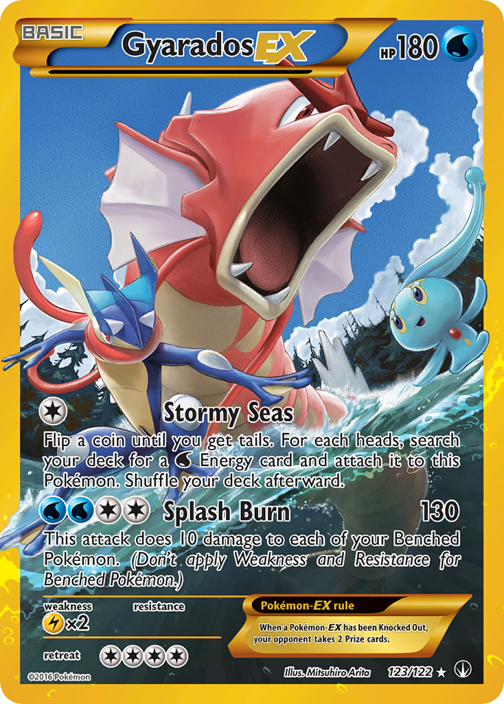 Gyarados EX (123/122) [XY: BREAKpoint] | GnG Games