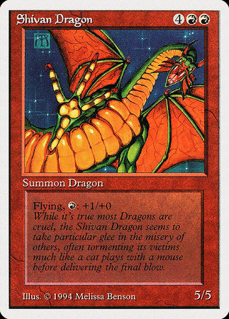 Shivan Dragon [Summer Magic / Edgar] | GnG Games