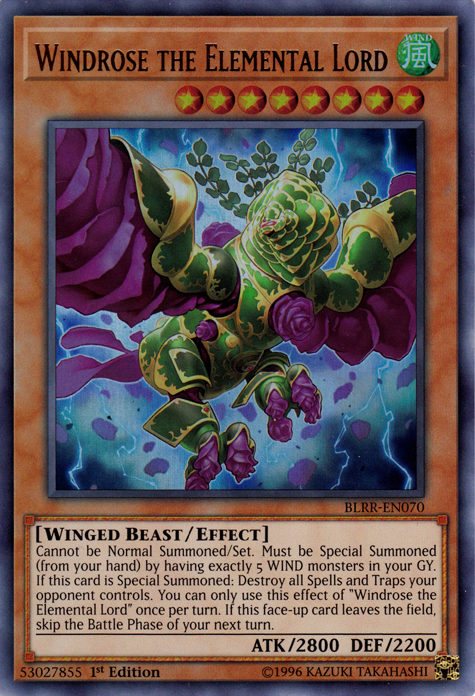 Windrose the Elemental Lord [BLRR-EN070] Ultra Rare | GnG Games