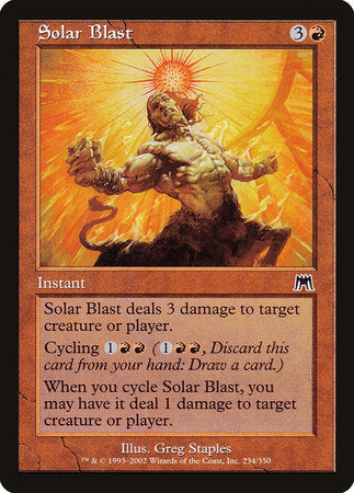 Solar Blast [Onslaught] | GnG Games