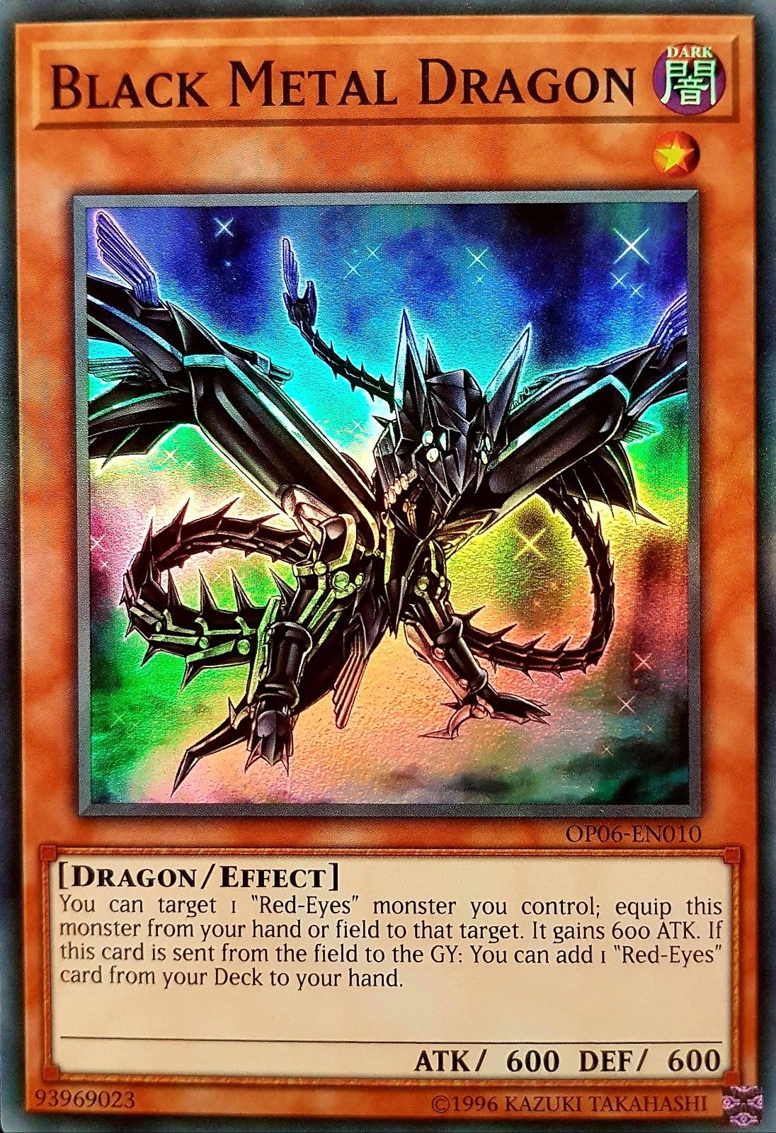 Black Metal Dragon [OP06-EN010] Super Rare | GnG Games