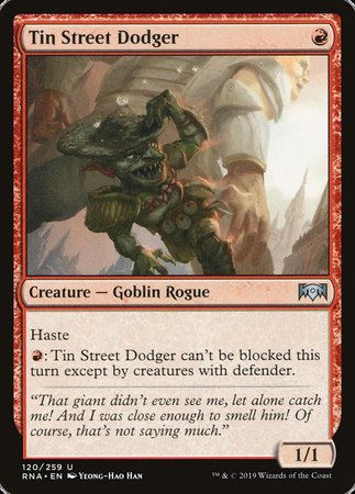 Tin Street Dodger [Ravnica Allegiance] | GnG Games
