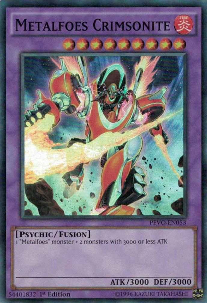 Metalfoes Crimsonite [PEVO-EN053] Super Rare | GnG Games