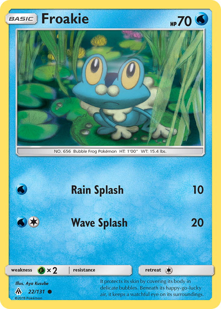 Froakie (22/131) [Sun & Moon: Forbidden Light] | GnG Games