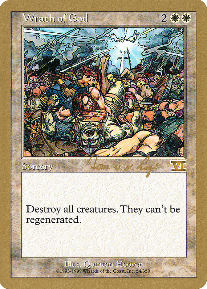 Wrath of God (Tom van de Logt) [World Championship Decks 2000] | GnG Games