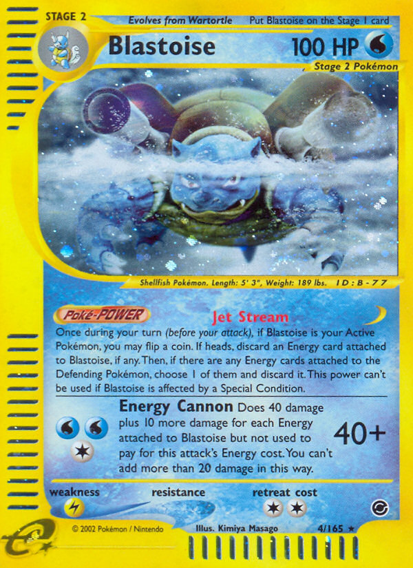 Blastoise (4/165) [Expedition: Base Set] | GnG Games