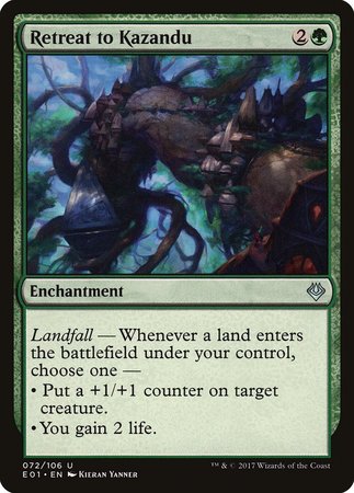 Retreat to Kazandu [Archenemy: Nicol Bolas] | GnG Games