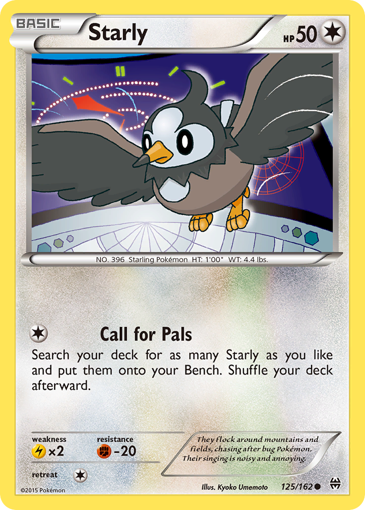 Starly (125/162) [XY: BREAKthrough] | GnG Games