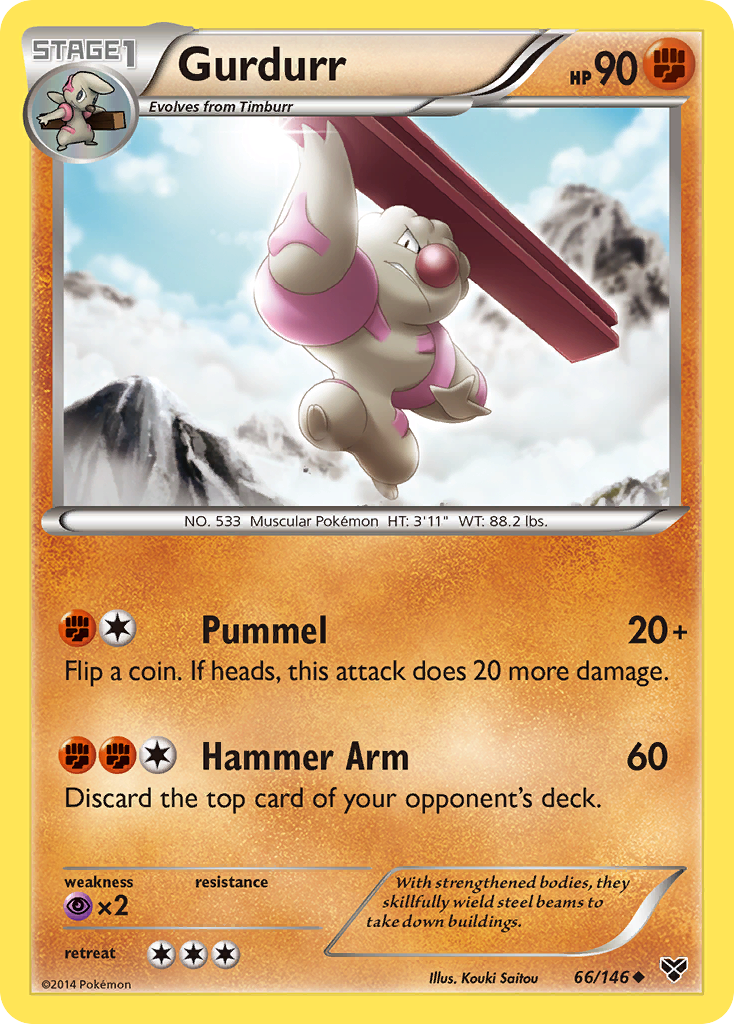 Gurdurr (66/146) [XY: Base Set] | GnG Games