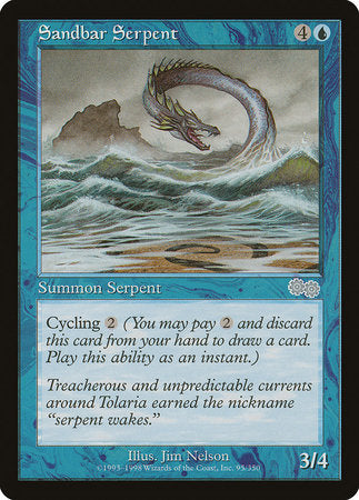 Sandbar Serpent [Urza's Saga] | GnG Games