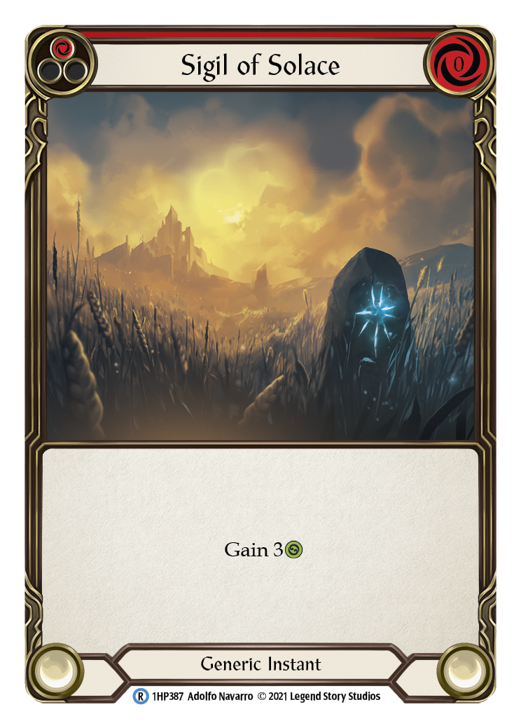 Sigil of Solace (Red) [1HP387] | GnG Games