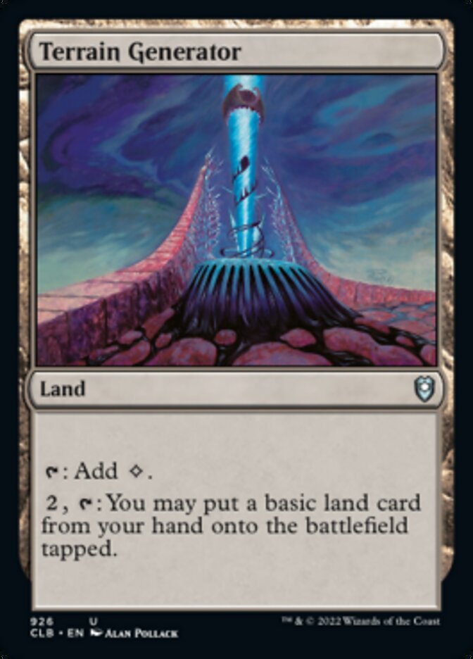 Terrain Generator [Commander Legends: Battle for Baldur's Gate] | GnG Games
