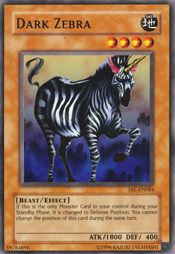 Dark Zebra [SRL-084] Common | GnG Games