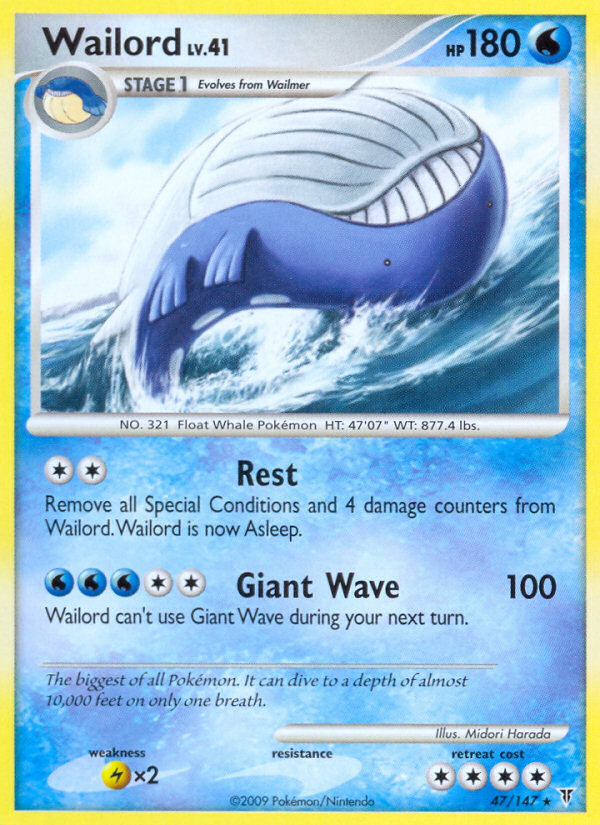 Wailord (47/147) [Platinum: Supreme Victors] | GnG Games