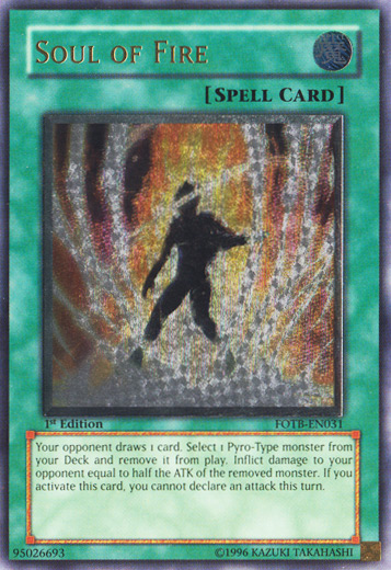 Soul of Fire (UTR) [FOTB-EN031] Ultimate Rare | GnG Games