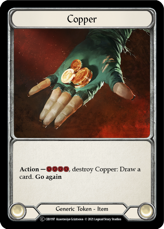 Copper [CRU197-RF] 1st Edition Rainbow Foil | GnG Games
