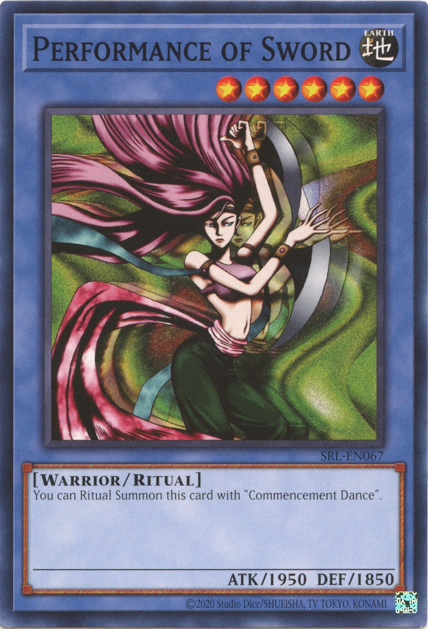 Performance of Sword (25th Anniversary) [SRL-EN067] Common | GnG Games