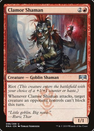 Clamor Shaman [Ravnica Allegiance] | GnG Games