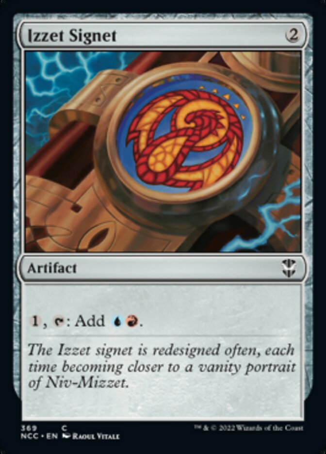 Izzet Signet [Streets of New Capenna Commander] | GnG Games