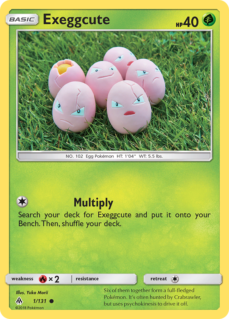 Exeggcute (1/131) [Sun & Moon: Forbidden Light] | GnG Games