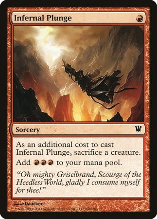 Infernal Plunge [Innistrad] | GnG Games