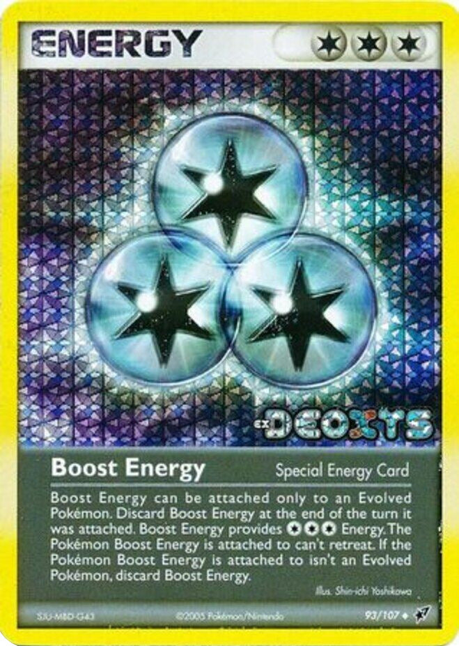 Boost Energy (93/107) (Stamped) [EX: Deoxys] | GnG Games