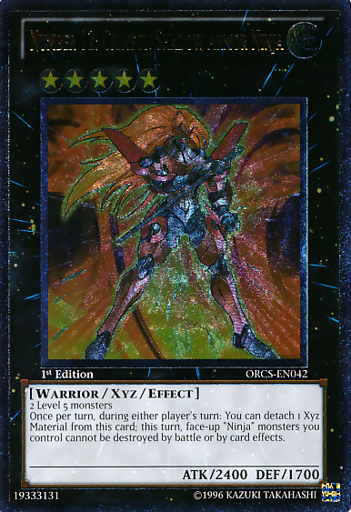 Number 12: Crimson Shadow Armor Ninja (UTR) [ORCS-EN042] Ultimate Rare | GnG Games