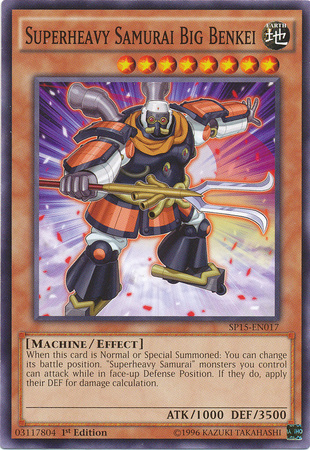 Superheavy Samurai Big Benkei [SP15-EN017] Common | GnG Games