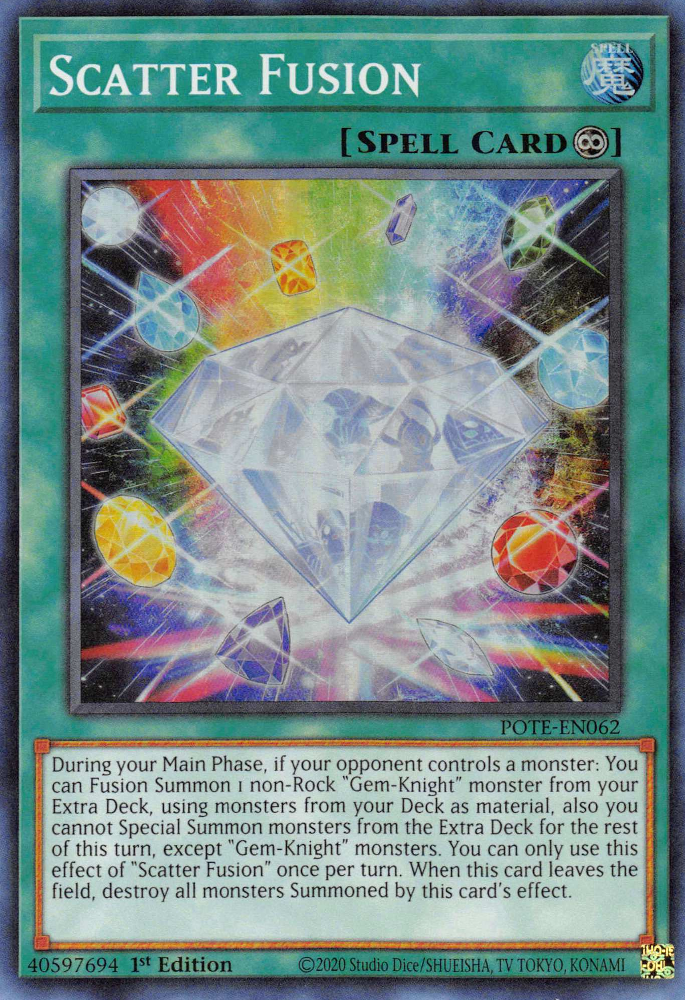 Scatter Fusion [POTE-EN062] Super Rare | GnG Games