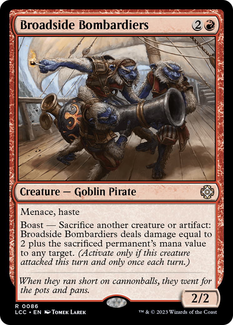 Broadside Bombardiers [The Lost Caverns of Ixalan Commander] | GnG Games