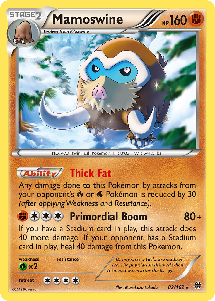 Mamoswine (82/162) [XY: BREAKthrough] | GnG Games