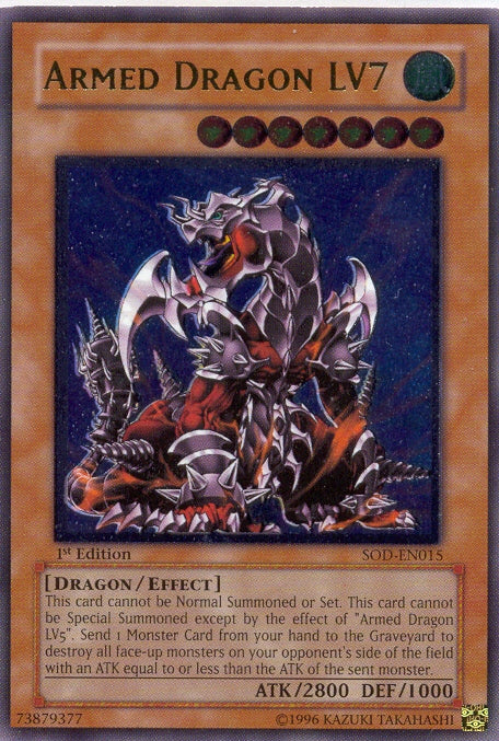 Armed Dragon LV7 (UTR) [SOD-EN015] Ultimate Rare | GnG Games