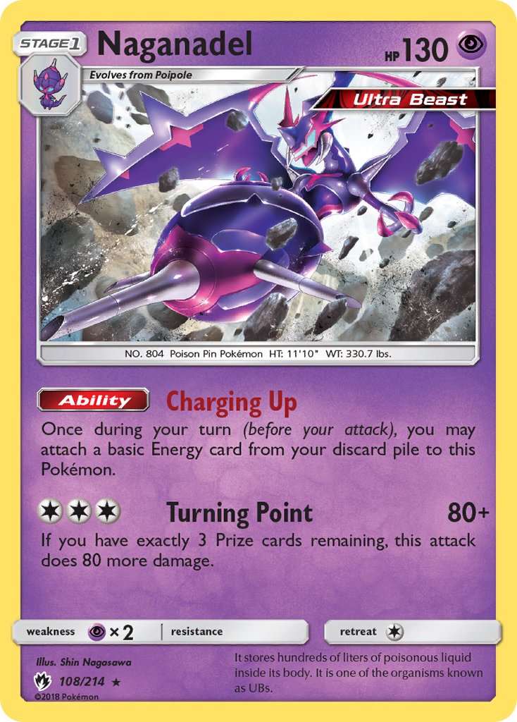 Naganadel(108/214) (Theme Deck Exclusive) [Sun & Moon: Lost Thunder] | GnG Games