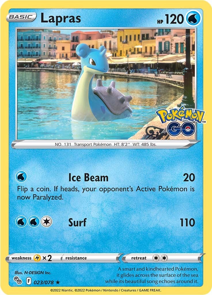 Lapras (023/078) [Pokémon GO] | GnG Games