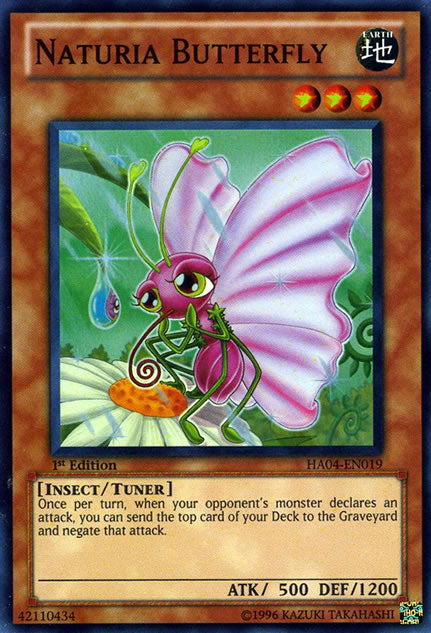 Naturia Butterfly [HA04-EN019] Super Rare | GnG Games