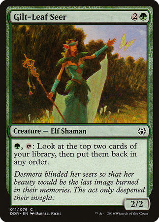 Gilt-Leaf Seer [Duel Decks: Nissa vs. Ob Nixilis] | GnG Games