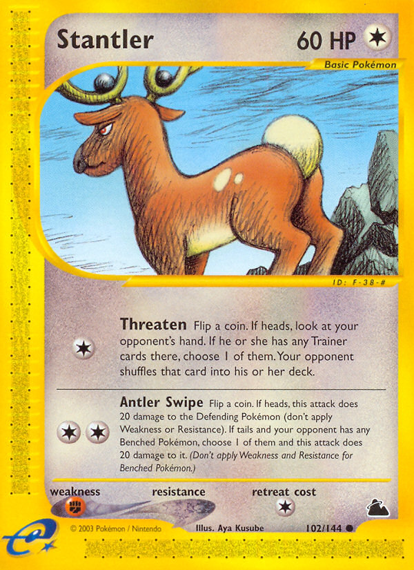 Stantler (102/144) [Skyridge] | GnG Games