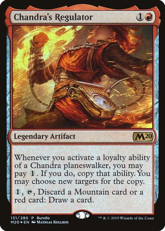 Chandra's Regulator (M20 Bundle) [Core Set 2020 Promos] | GnG Games