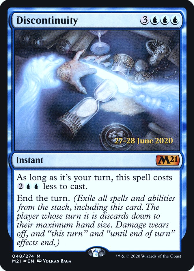 Discontinuity  [Core Set 2021 Prerelease Promos] | GnG Games