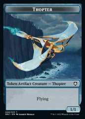 Copy // Thopter (006) Double-Sided Token [The Brothers' War Commander Tokens] | GnG Games