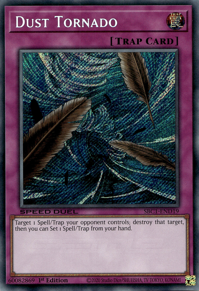 Dust Tornado [SBC1-END19] Secret Rare | GnG Games