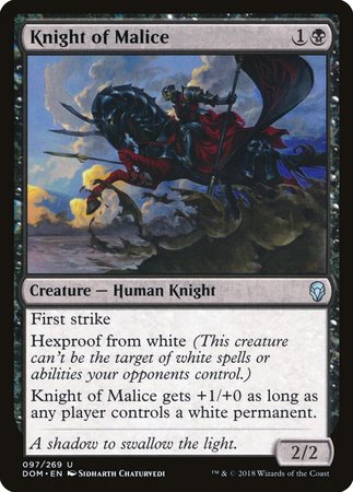 Knight of Malice [Dominaria] | GnG Games