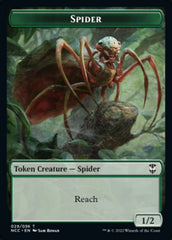 Treefolk // Spider Double-sided Token [Streets of New Capenna Commander Tokens] | GnG Games