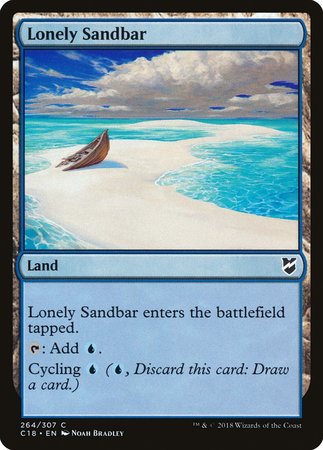 Lonely Sandbar [Commander 2018] | GnG Games