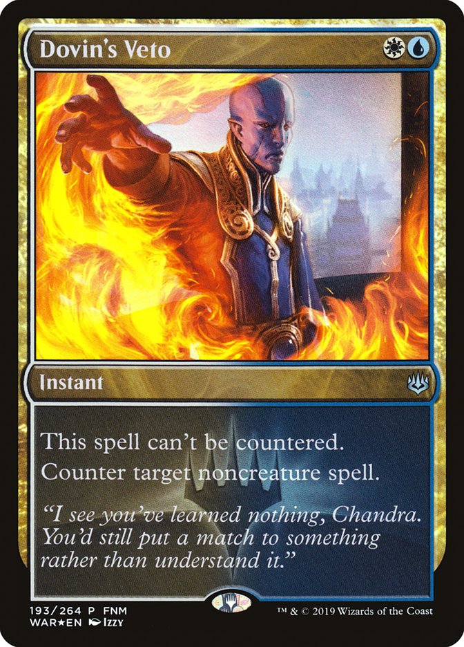 Dovin's Veto [War of the Spark Promos] | GnG Games